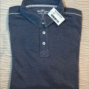 True Grit Sueded Dobby Polo